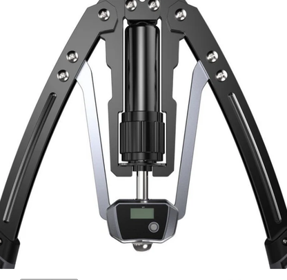 Adjustable Hydraulic Power Twister Bar 22 to 440lbs Resistance Smart Counter Heavy Duty High Carbon Steel Strength Trainer